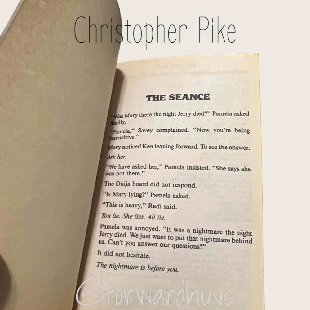 The Visitor by Christopher Pike 1995 Thriller Horror Mystery